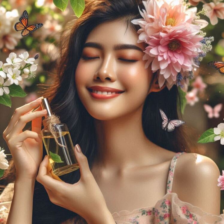 The difference between essential oil and perfume